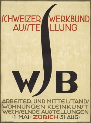Schweizer Werkbund Ausstellung Original Poster
